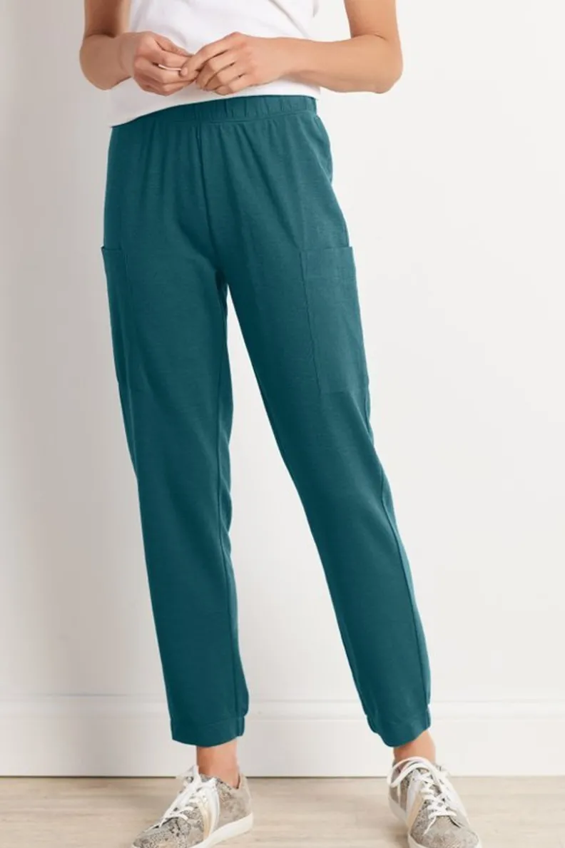 Hot Soft Surroundings Lanai Lounge Pants BayLeaf