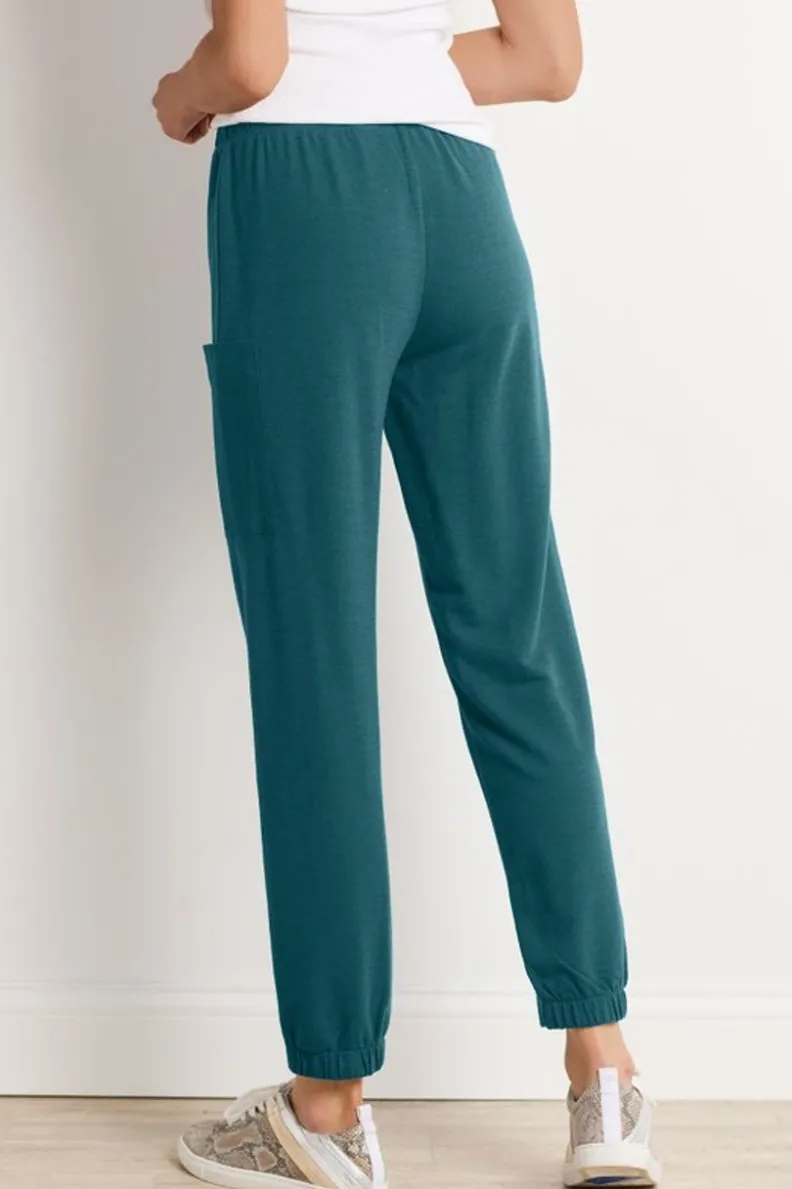 Hot Soft Surroundings Lanai Lounge Pants BayLeaf