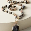 Outlet Soft Surroundings Layla Pendant Necklace BlackMulti