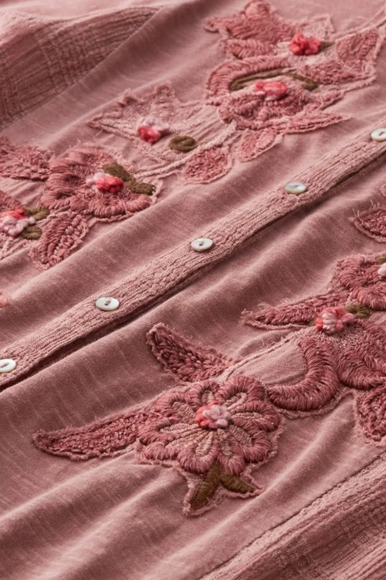 Discount Soft Surroundings L'Enchant Top Rose