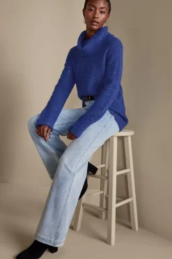 Clearance Soft Surroundings Linley Sequin Sweater