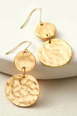 Best Soft Surroundings Lira Drop Earrings SatinGold
