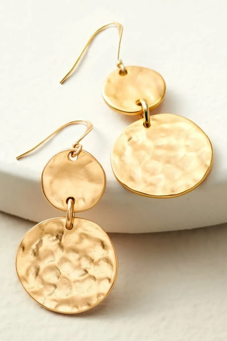 Best Soft Surroundings Lira Drop Earrings SatinGold
