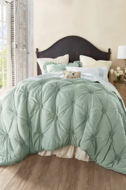Best Soft Surroundings Lombardi Smocked Coverlet I SeaMoss