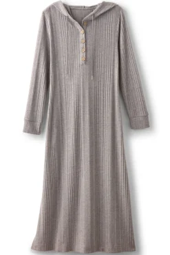 Clearance Soft Surroundings Loungy Lover Dress HeatherGrey