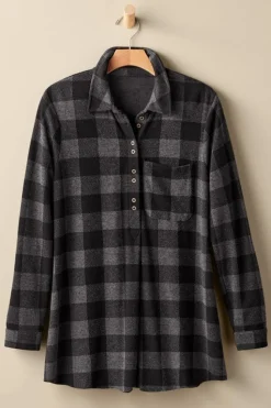 Online Soft Surroundings Mad About Plaid Tunic