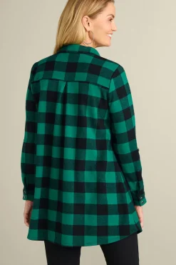 Online Soft Surroundings Mad About Plaid Tunic