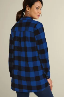 Online Soft Surroundings Mad About Plaid Tunic