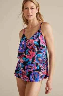 Sale Soft Surroundings Magicsuit By Miraclesuit Chloe Tankini Top SonicBlooms