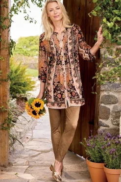 Sale Soft Surroundings Makara Tunic Top & Tank