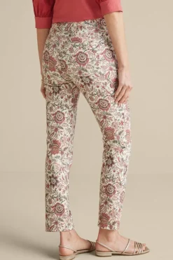 New Soft Surroundings Manisha Straight Leg Jeans DesertJacobean