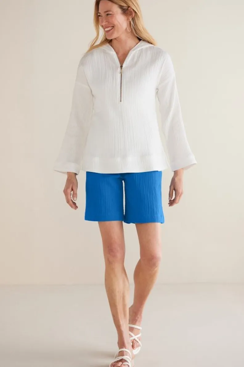 Fashion Soft Surroundings Marilla Gauze Shorts