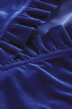 Fashion Soft Surroundings Marlee Ruffle Velvet Top