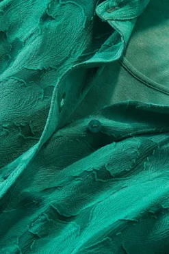 Clearance Soft Surroundings Matine Jacquard Tunic & Cami Evergreen