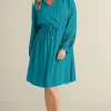 Sale Soft Surroundings Meara Gauze Dress TahitianTide