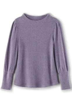 Hot Soft Surroundings Melina Waffle Pullover