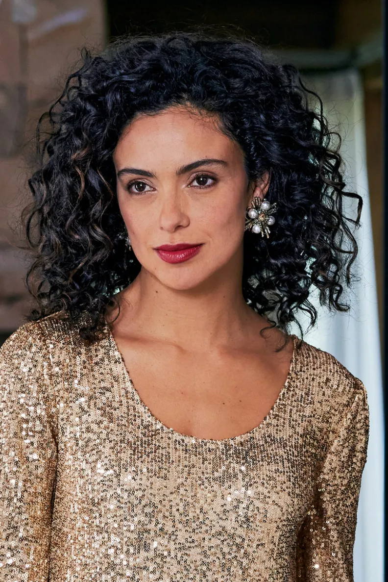 Best Soft Surroundings Melisa Crystal Earrings MetallicChampagne