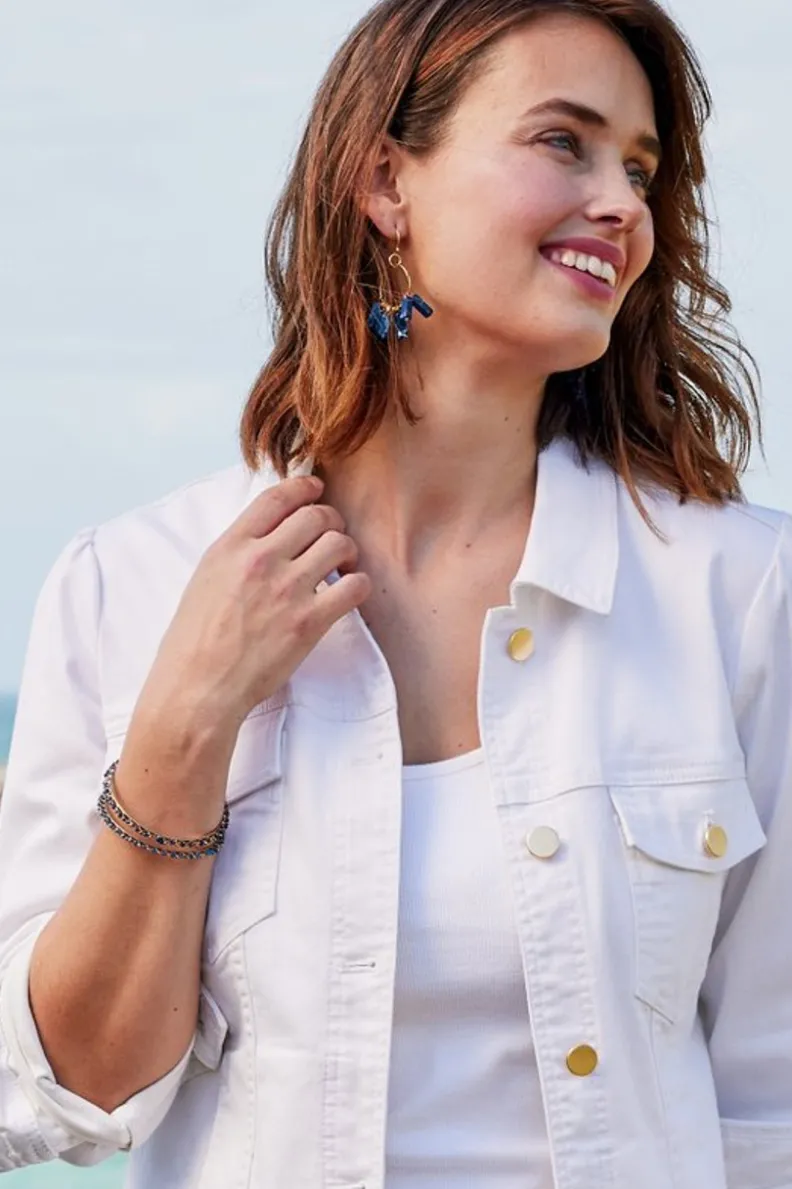 Hot Soft Surroundings Mena Beaded Bangle Set