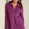 Discount Soft Surroundings Meria Zip Cardi