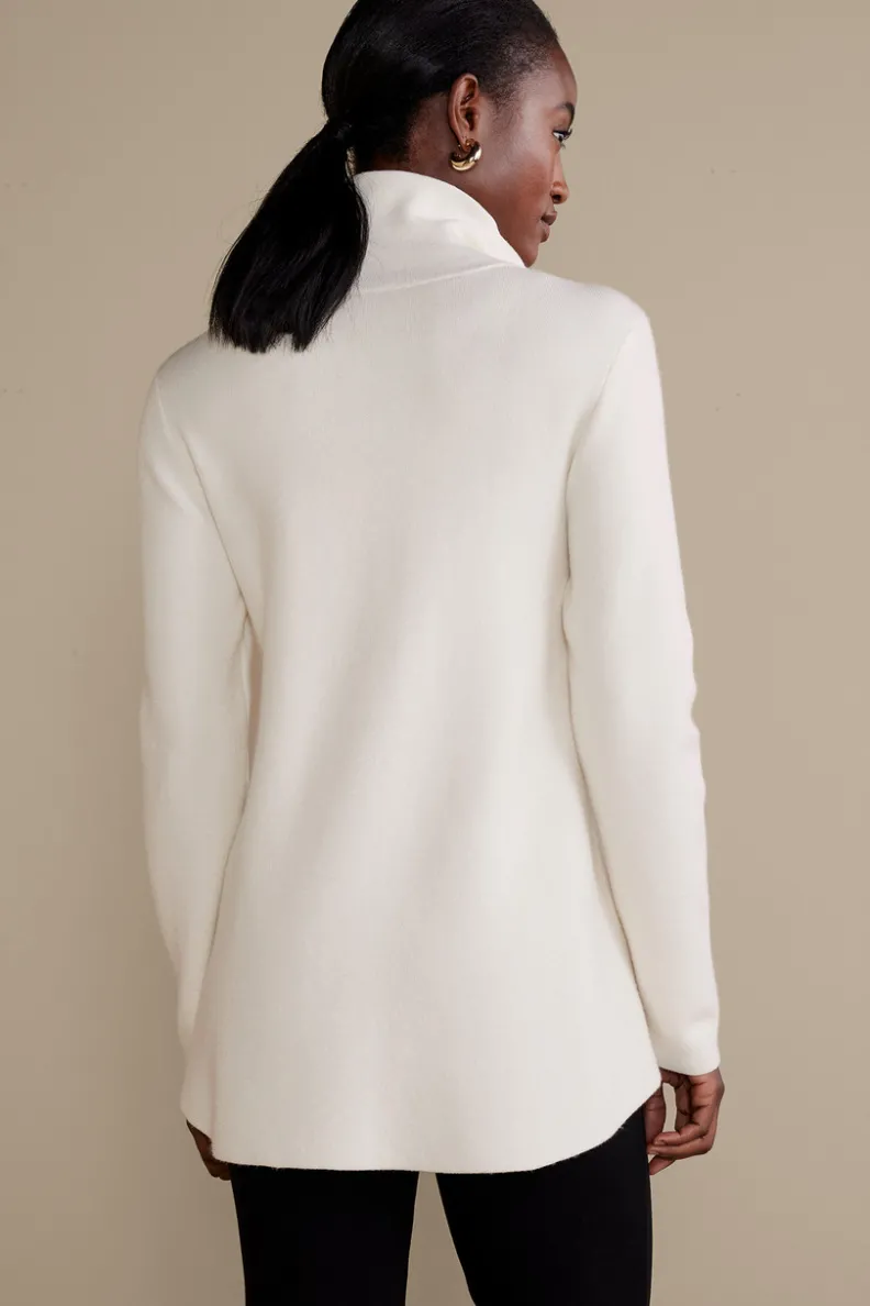 Discount Soft Surroundings Meria Zip Cardi