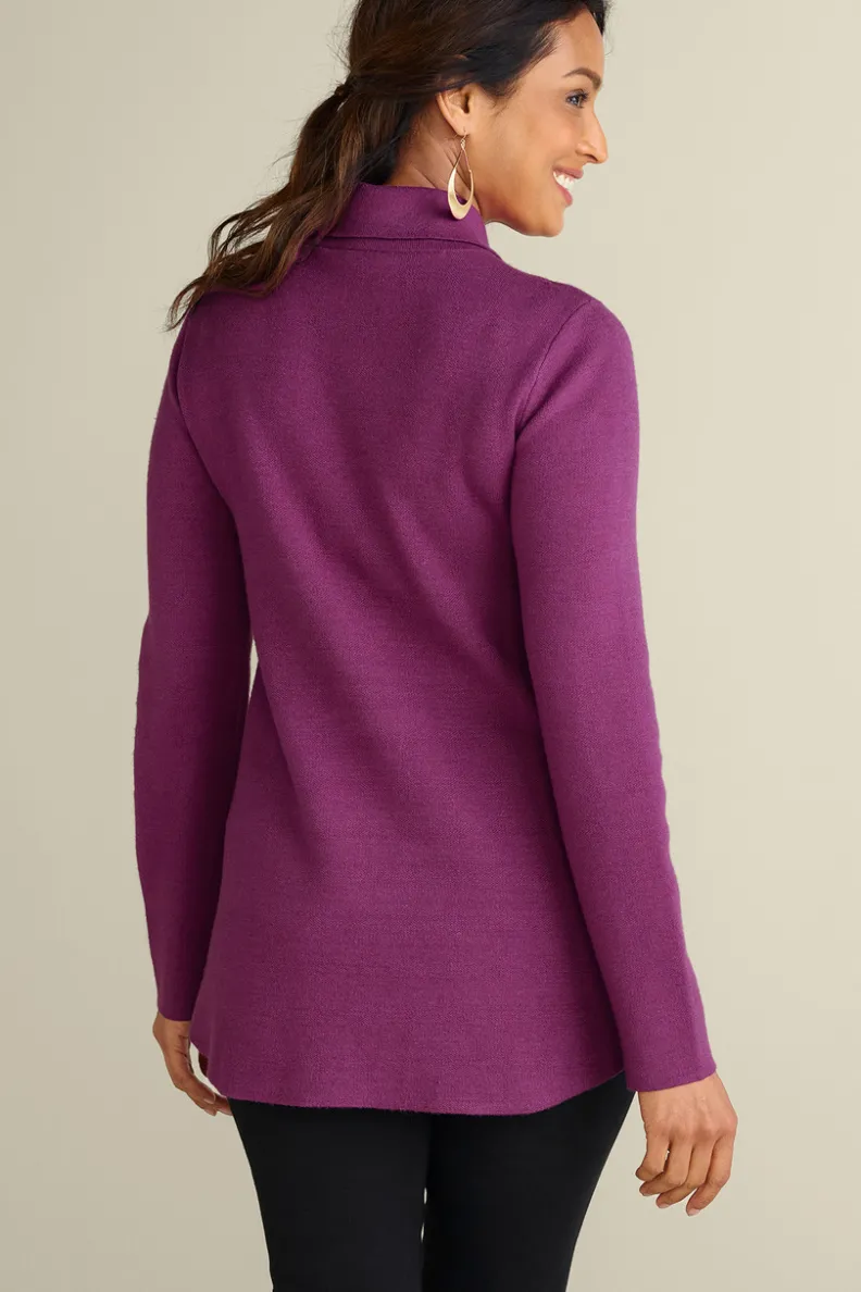 Discount Soft Surroundings Meria Zip Cardi