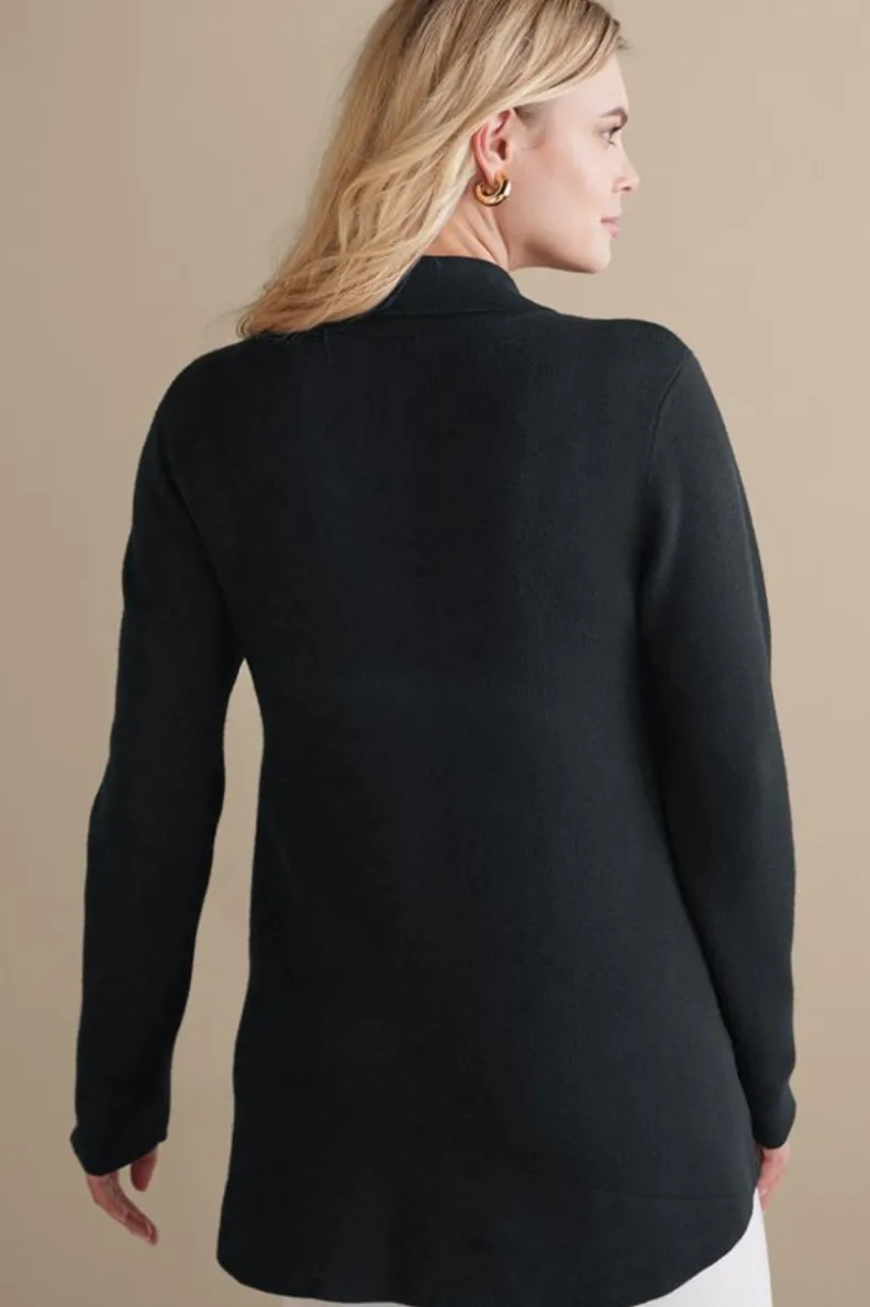 Discount Soft Surroundings Meria Zip Cardi