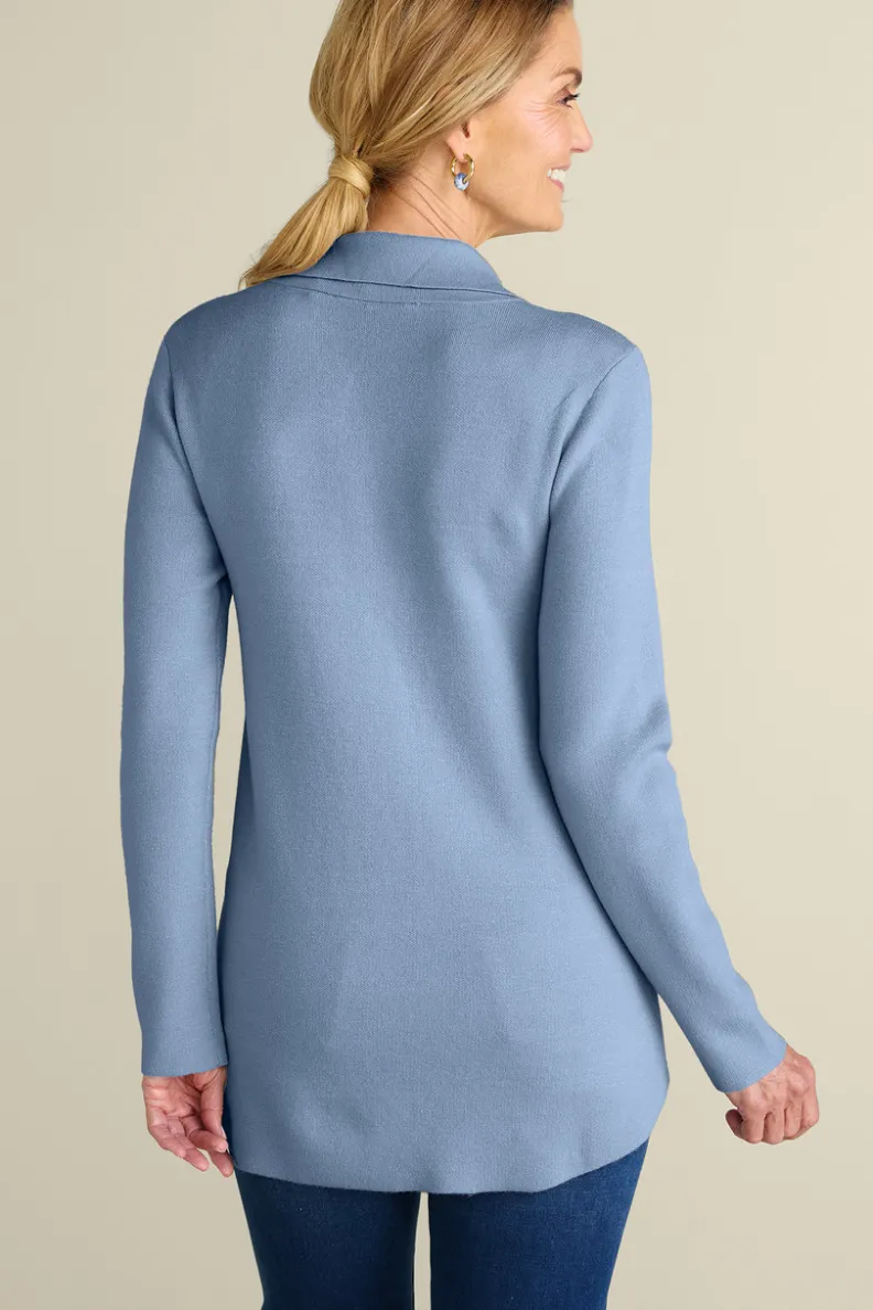 Discount Soft Surroundings Meria Zip Cardi