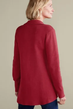 Discount Soft Surroundings Meria Zip Cardi