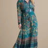 Fashion Soft Surroundings Mirapani Dress AyalettaBlue