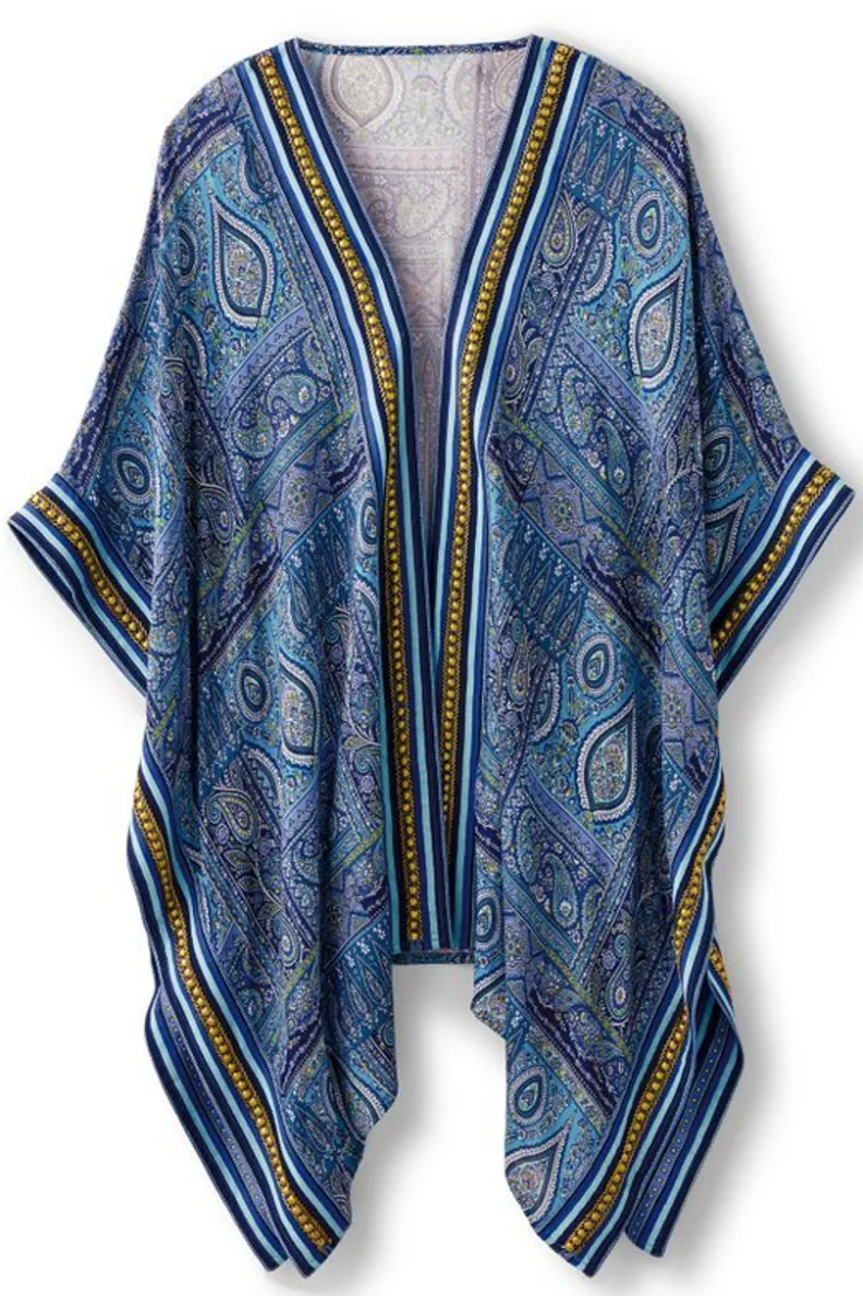 Online Soft Surroundings Miravelle Kimono AzoresScarf