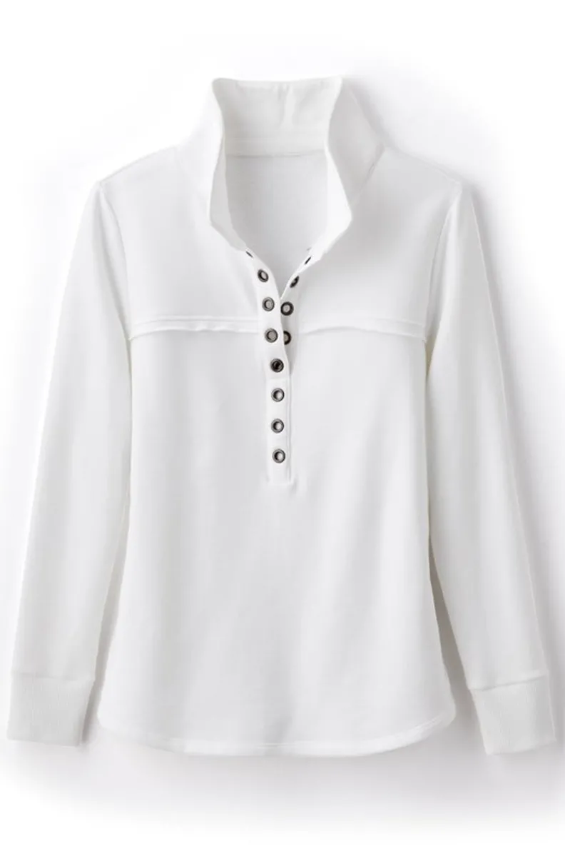 Online Soft Surroundings Neera French Terry Tunic