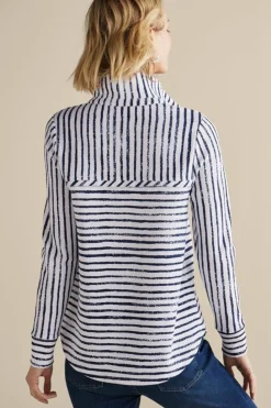 Online Soft Surroundings Neera French Terry Tunic