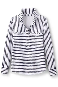 Online Soft Surroundings Neera French Terry Tunic