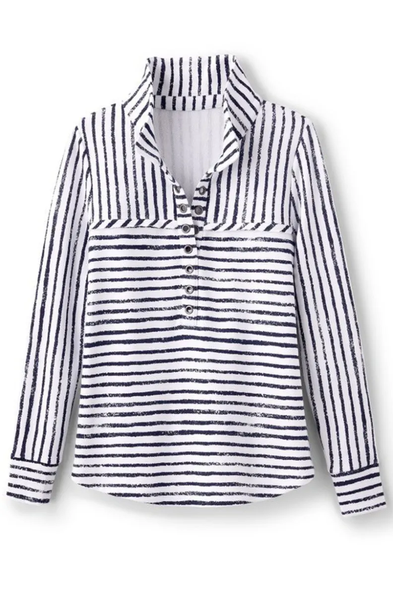 Online Soft Surroundings Neera French Terry Tunic