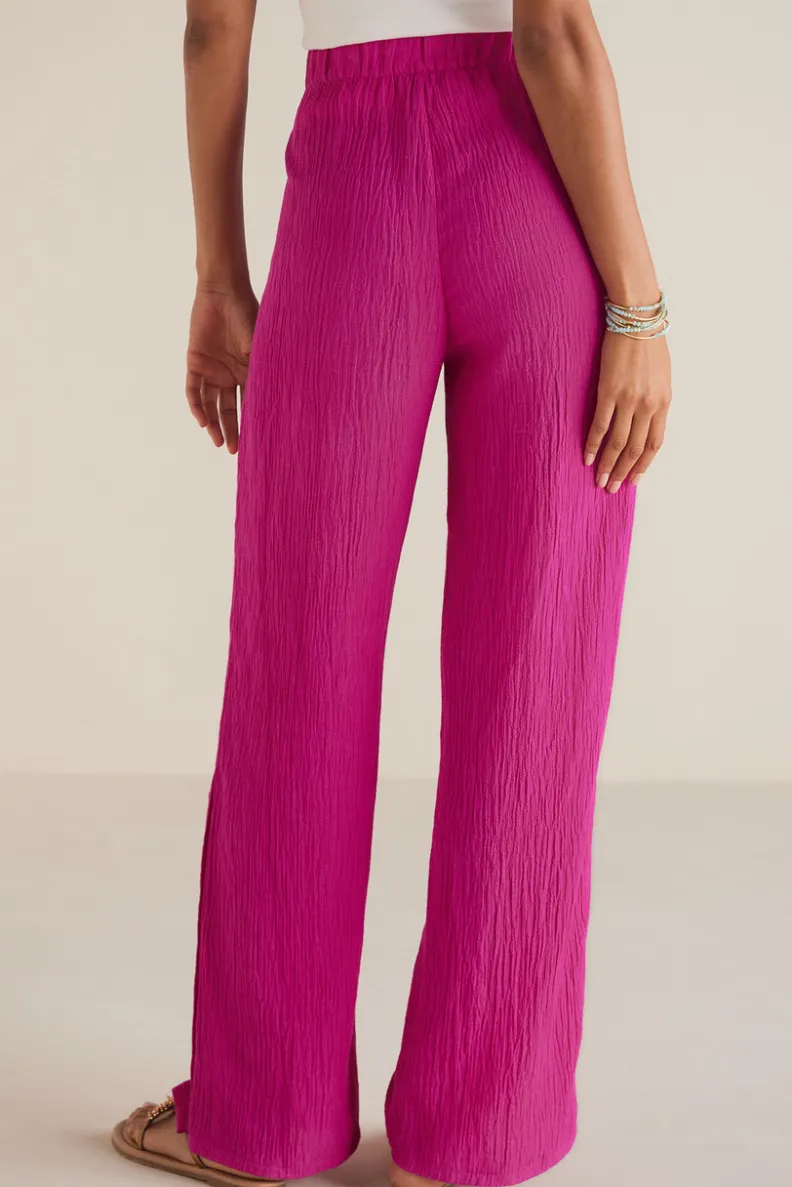 Fashion Soft Surroundings Oceo Gauze Wide-Leg Pants