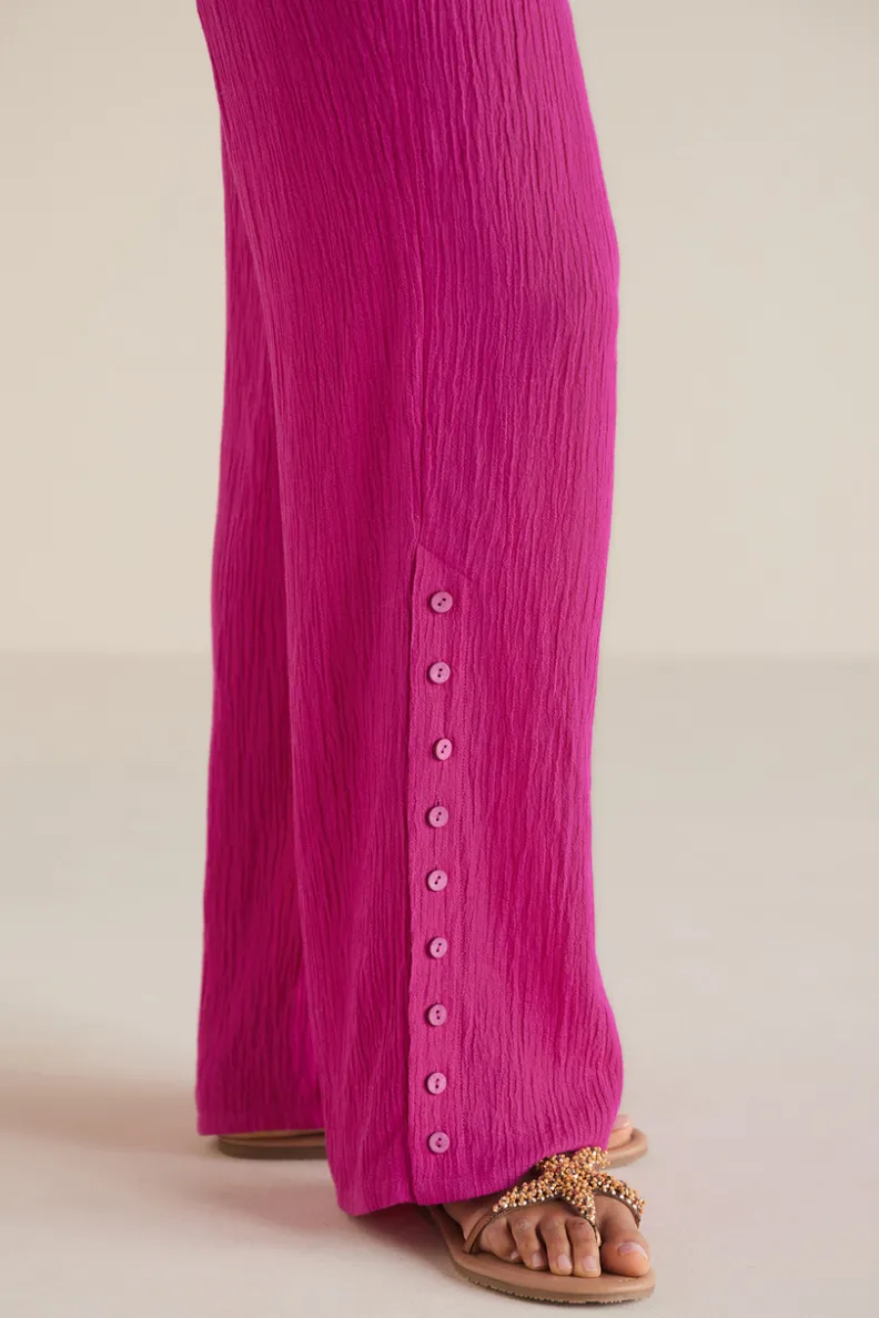 Fashion Soft Surroundings Oceo Gauze Wide-Leg Pants