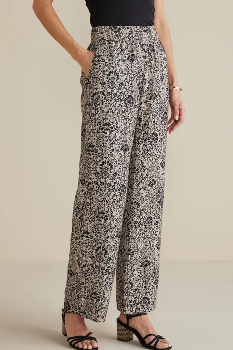 Fashion Soft Surroundings Oceo Gauze Wide-Leg Pants