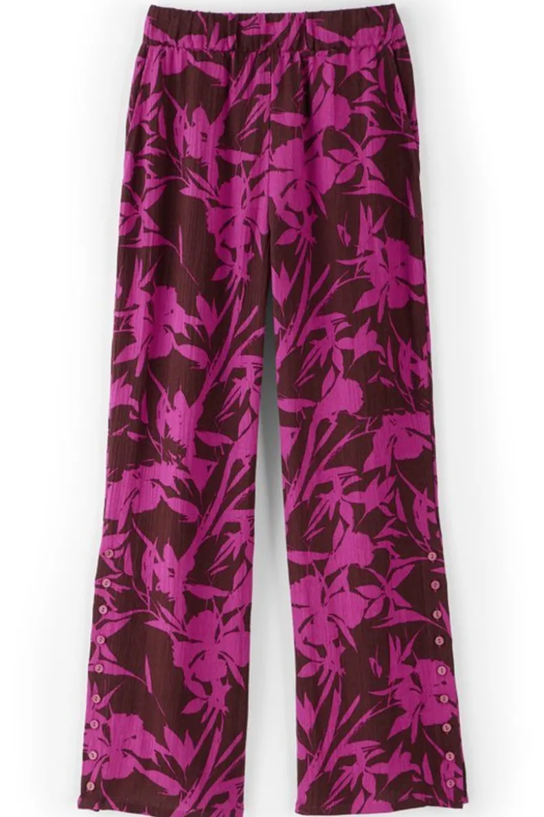 Fashion Soft Surroundings Oceo Gauze Wide-Leg Pants