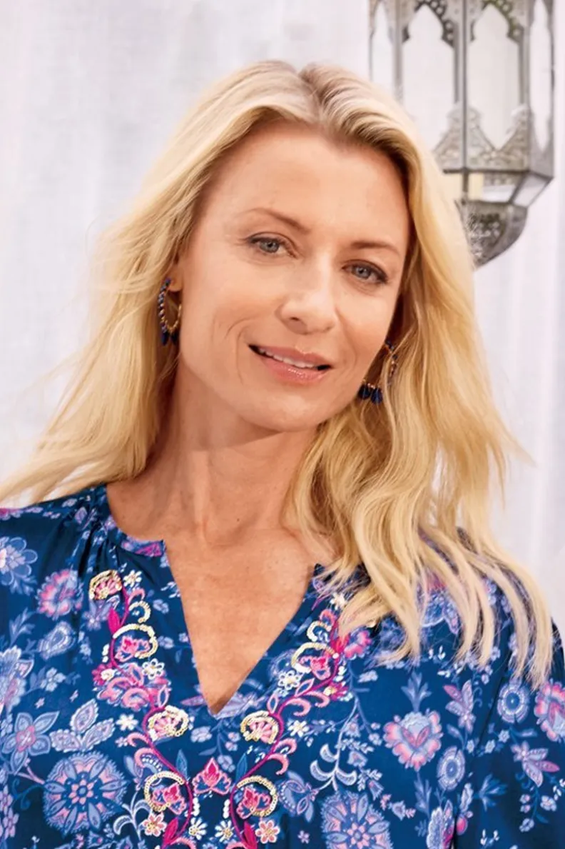 Best Soft Surroundings Odeta Hoop Earrings Lapis