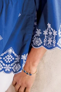 Online Soft Surroundings Odeta Stone Cuff Lapis