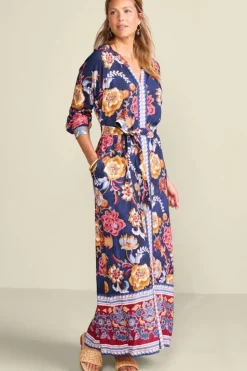 Sale Soft Surroundings Ohana Maxi Dress AkrotiriFlowers