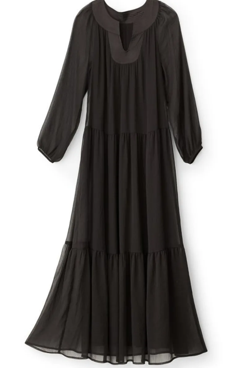 Online Soft Surroundings Olga Dress Black