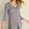 Hot Soft Surroundings Ophelia Tunic HeatherGrey
