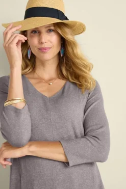 Hot Soft Surroundings Ophelia Tunic HeatherGrey