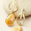 Best Soft Surroundings Ora Drop Earrings Goldenrod