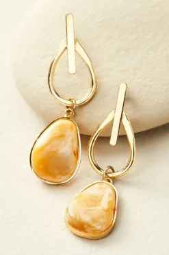 Best Soft Surroundings Ora Drop Earrings Goldenrod