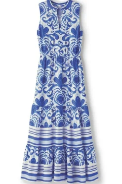 New Soft Surroundings Pari Maxi Dress PerissaScarf