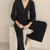 Clearance Soft Surroundings Penelope Long Sleeve Jumpsuit