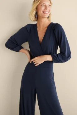 Clearance Soft Surroundings Penelope Long Sleeve Jumpsuit