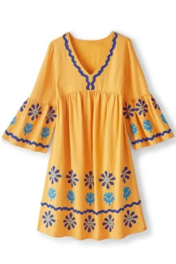 Best Soft Surroundings Petra Short Dress GoldenGlow